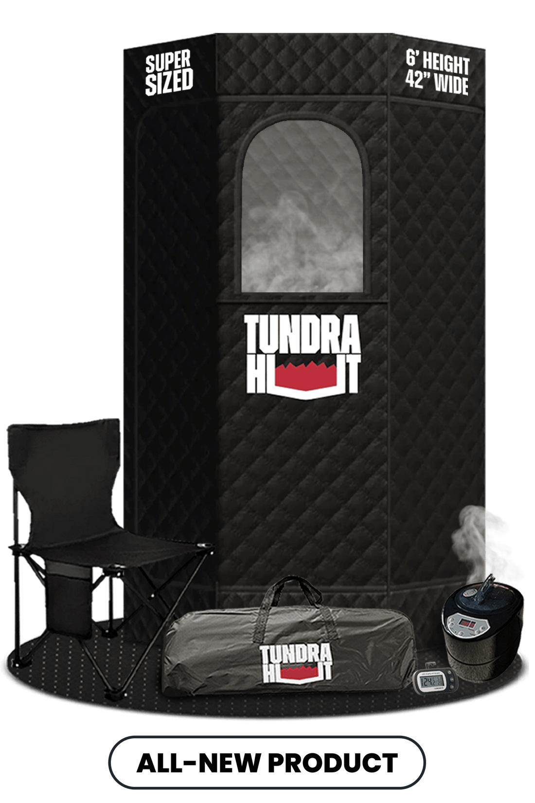 TUNDRA HUT™ - Portable Sauna (Steam Heated)