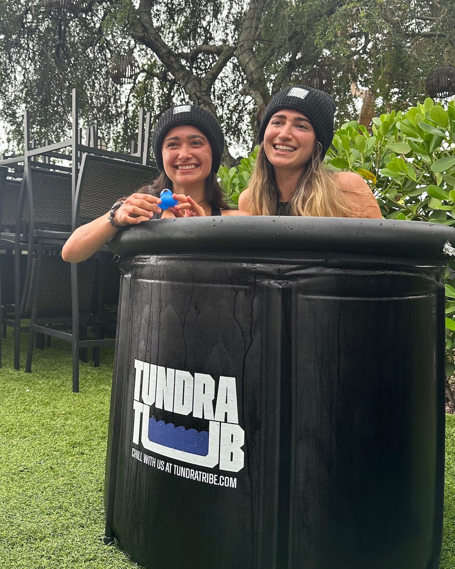 Tribe Waffle Beanie (Black Ice)