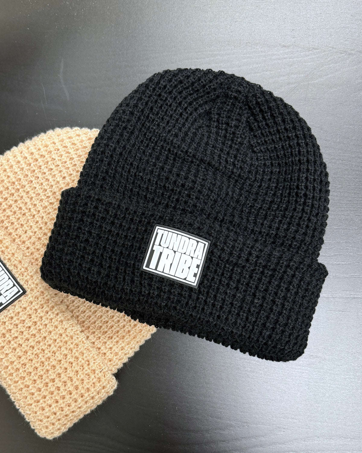 Tribe Waffle Beanie (Black Ice)