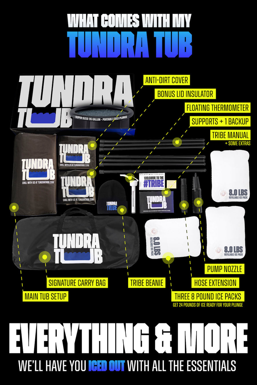 TUNDRA TUB XL Plunge Pod