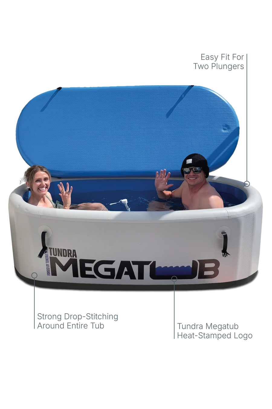 The MEGATUB™ 77" Professional Cold Plunge