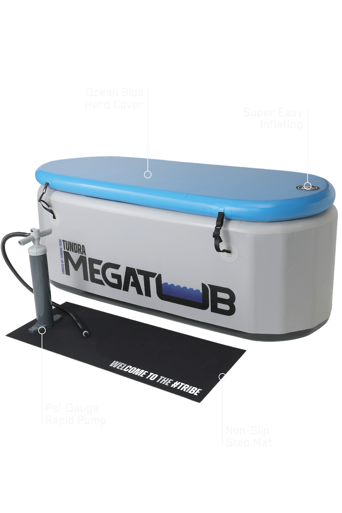 THE MEGATUB 77" Professional Cold Plunge