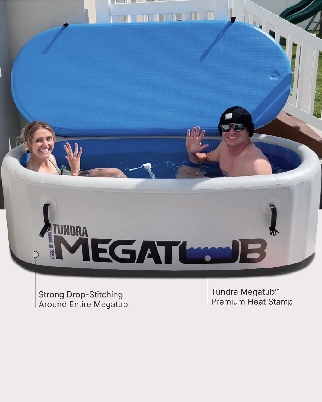 The MEGATUB™ 77" Professional Cold Plunge